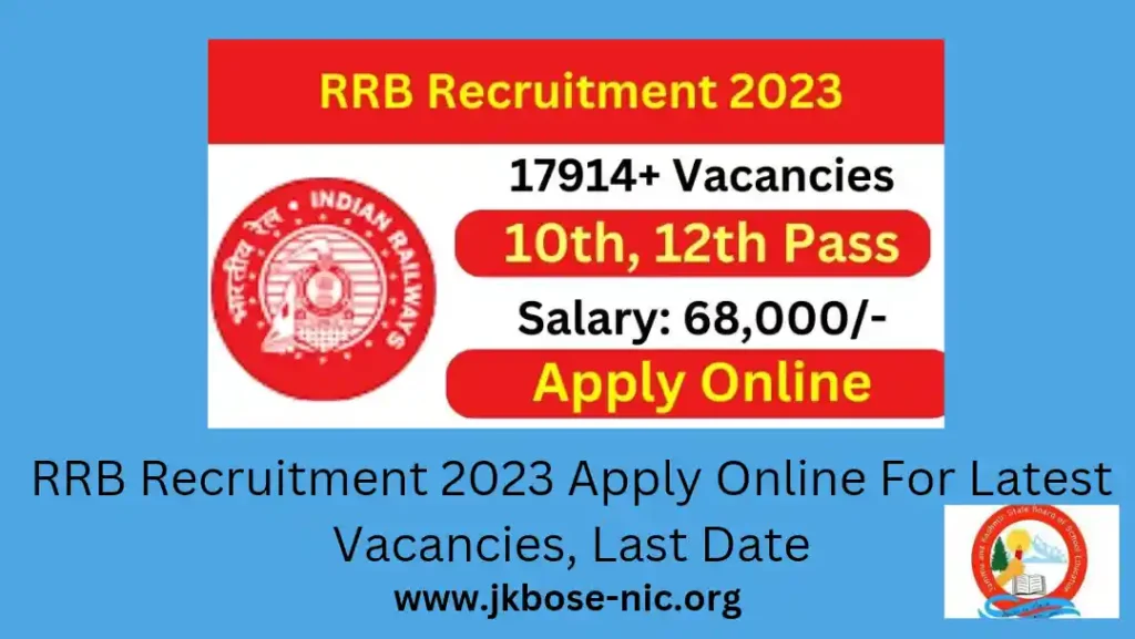 RRB Recruitment 2023