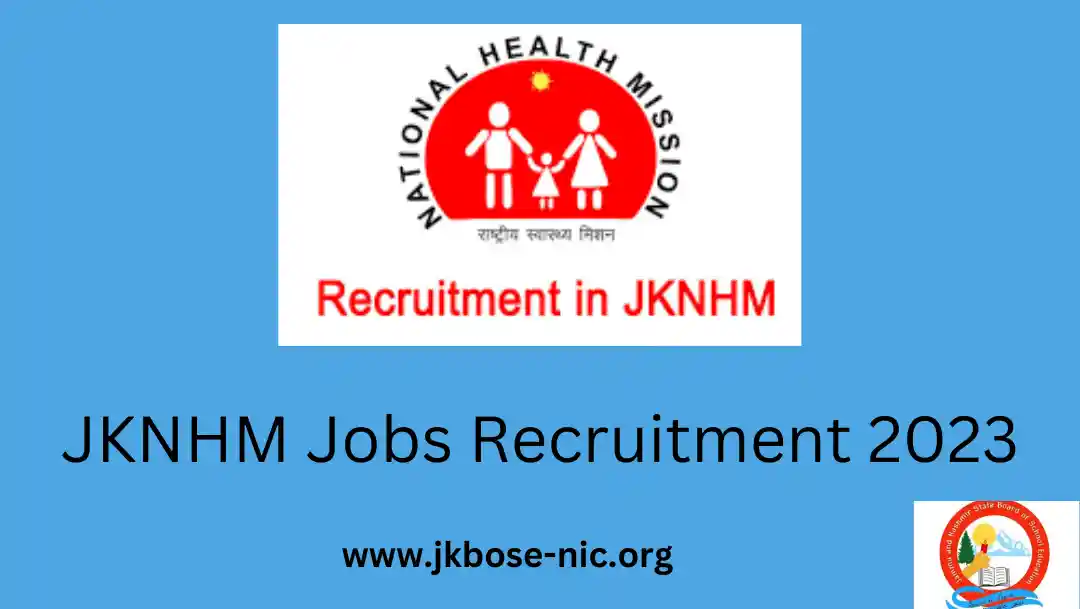JKNHM Jobs Recruitment 2023