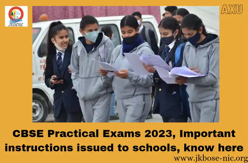 CBSE Practical Exams 2023