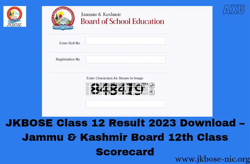 JKBOSE 12th Result 2023