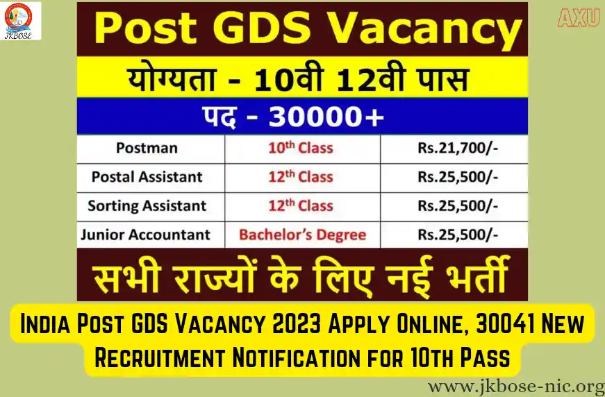 India Post GDS Vacancy 2023