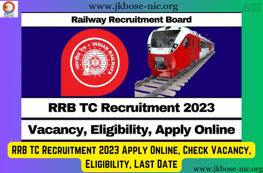 RRB TC Recruitment 2023