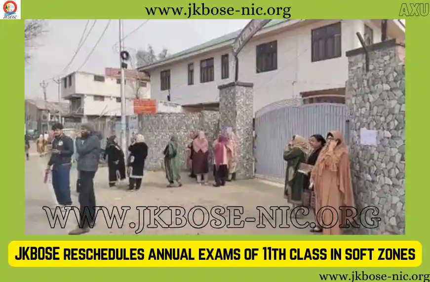 JKBOSE reschedules annual exams