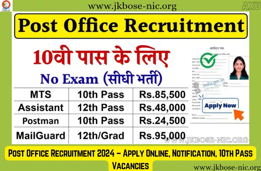 Post Office Recruitment 2024