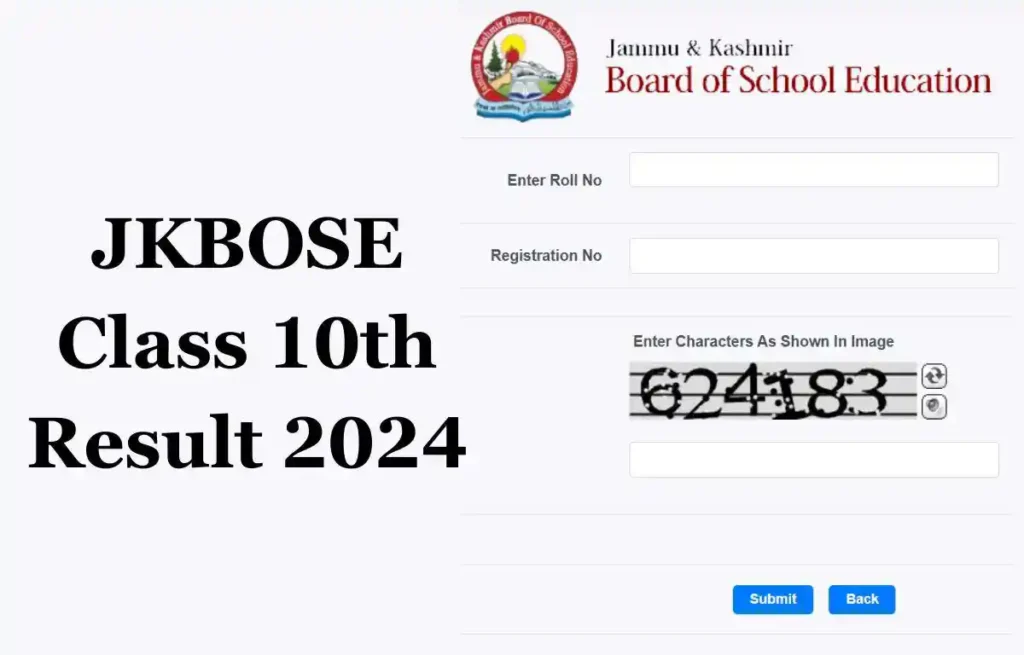 JKBOSE 10th Result 2024