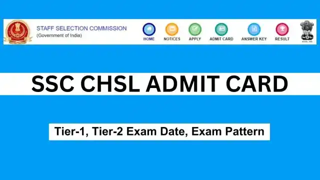 SSC CHSL Admit Card 2024