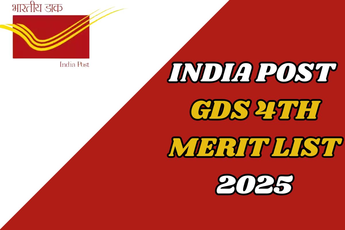 India Post GDS 4th Merit List 2025
