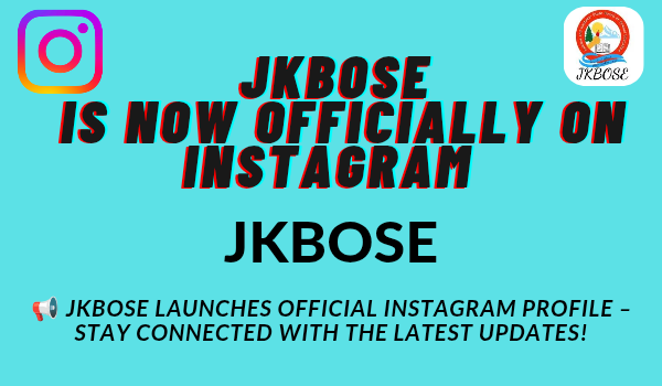 JKBOSE Launches Official Instagram